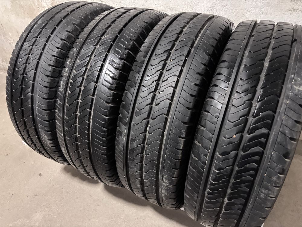 Komplet dostawcze Barum Vanis 3 215/70 R15 C 2024 rok 9mm jak nowe
