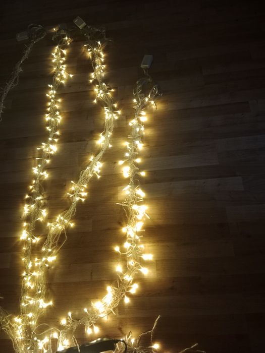 Lampki ledowe kurtyna 2m szerokie 1,95 wysokie