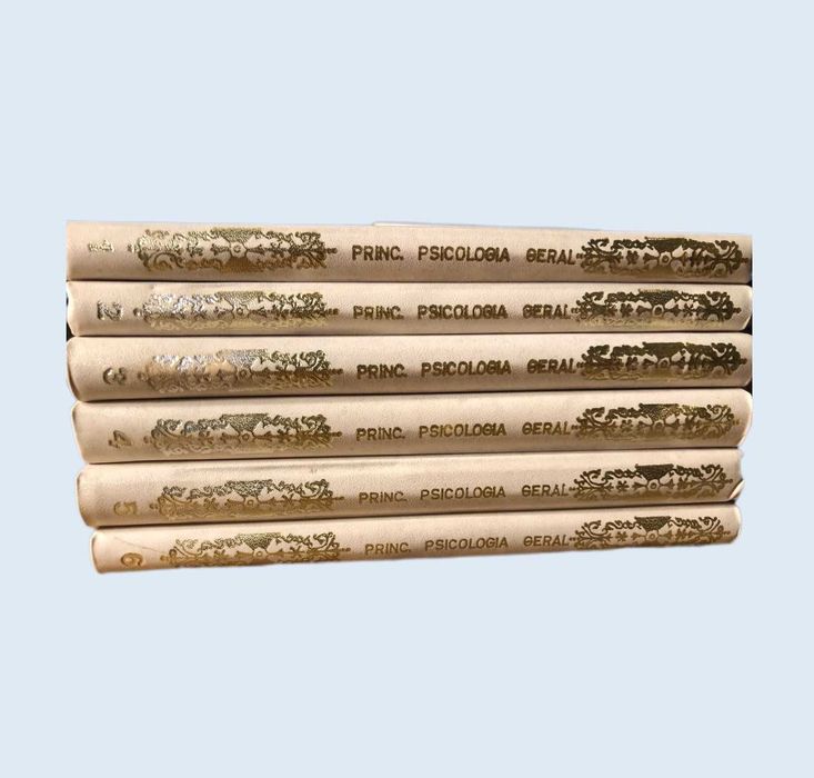 Livros em 7 volumes "Princípios Psicologia Geral" S. L. Rubinstein