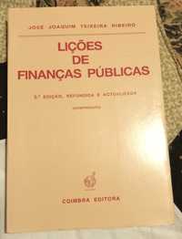 Lições de Finanças Públicas, José Joaquim Teixeira Ribeiro