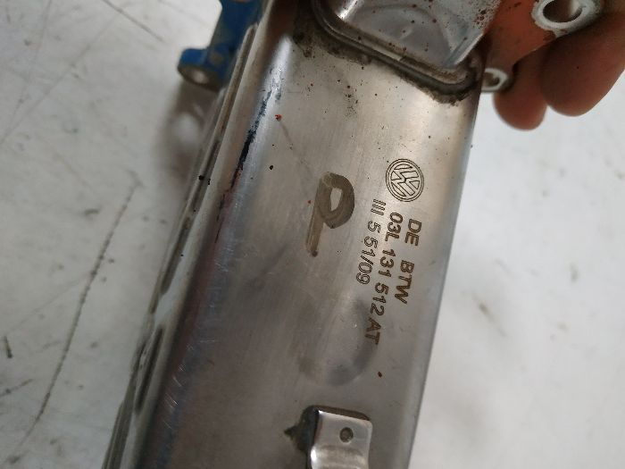 VW Audi Seat Skoda Клапан EGR ЕГР охолоджувач 03L131512AT радіатор