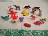 Игрушки сувениры фигурки киндер Kinder животные динозавры