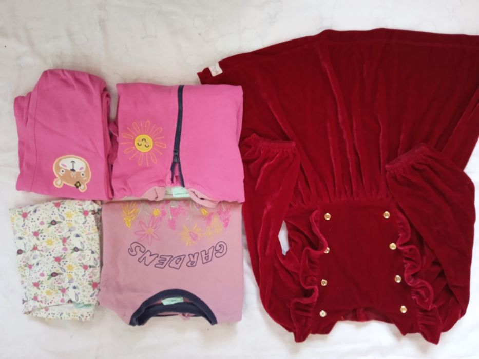 Ubranka dla dziewczynki r.92-98 (2-3 latka)