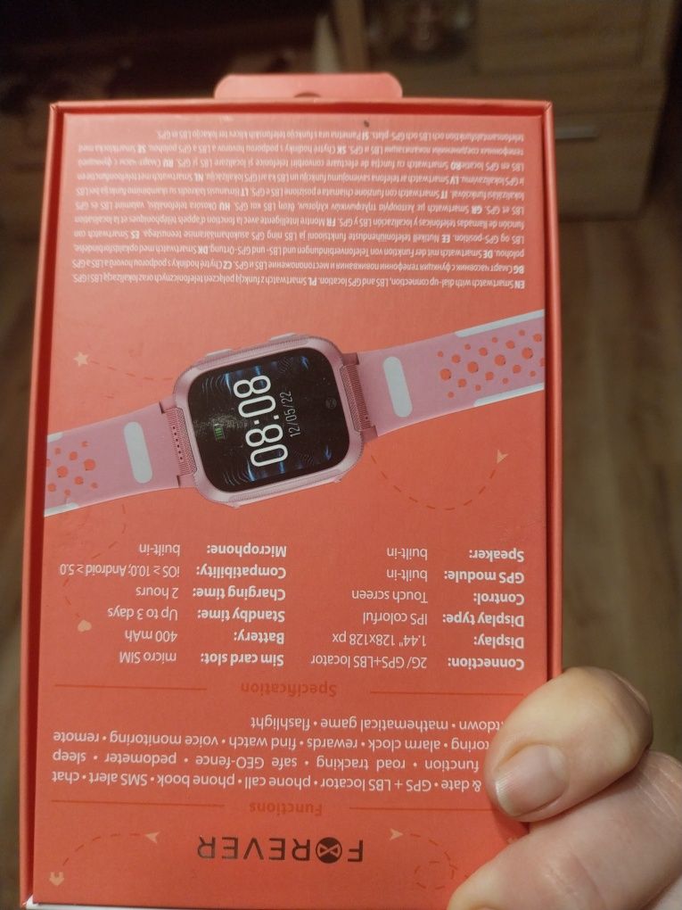 Smartwatch dla dziewczynki FOREVER FIND ME 2