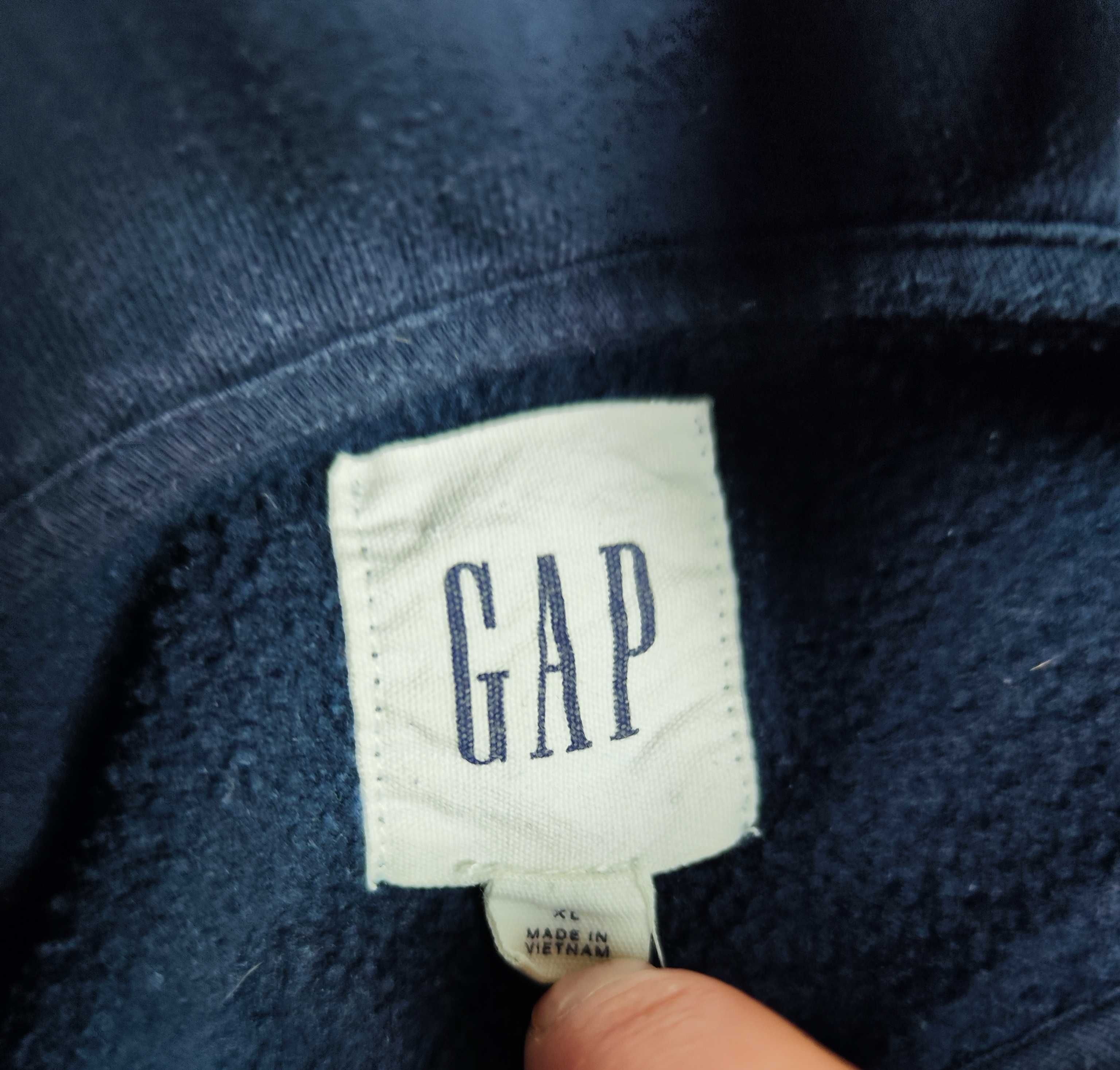 Vintage bluza Gap rozpinana 1/4 halfizp usa streetwear 00s r. L/XL