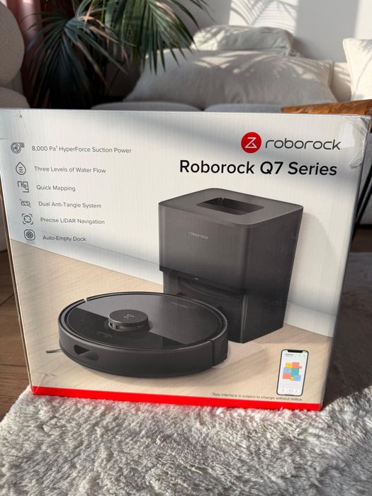 Odkurzacz Roborock Q7 czarny TOMI-TECH