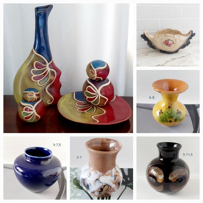 Ваза Васильківська майоліка маньківська майолика