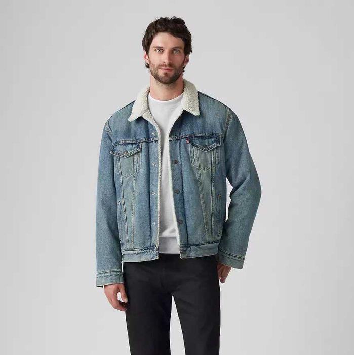 Мужская куртка Levi's Type III SHERPA TRUCKER JACKET Оригинал