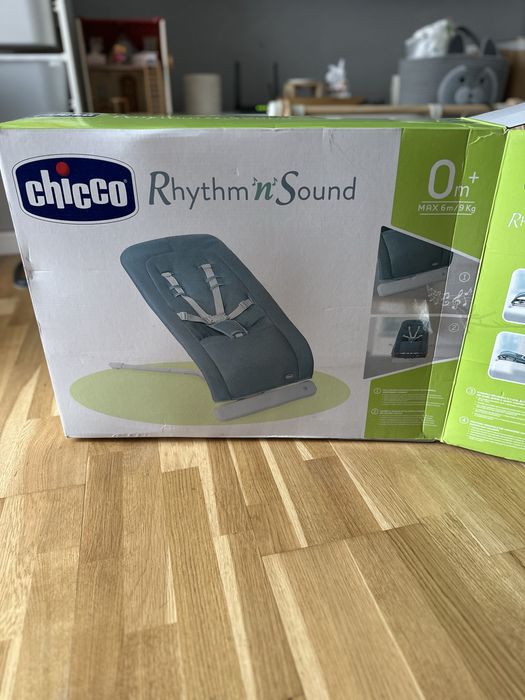 Bujaczek leżaczek chicco rhythm n sound