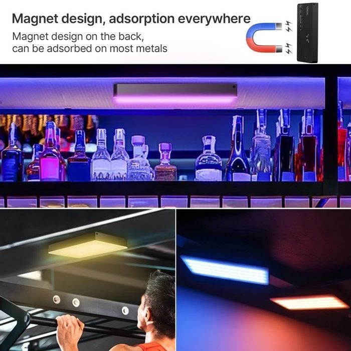 Ulanzi LT002 (PL-01 ) RGB  фото-відеосвітло , з акумулятором 4000mAh
