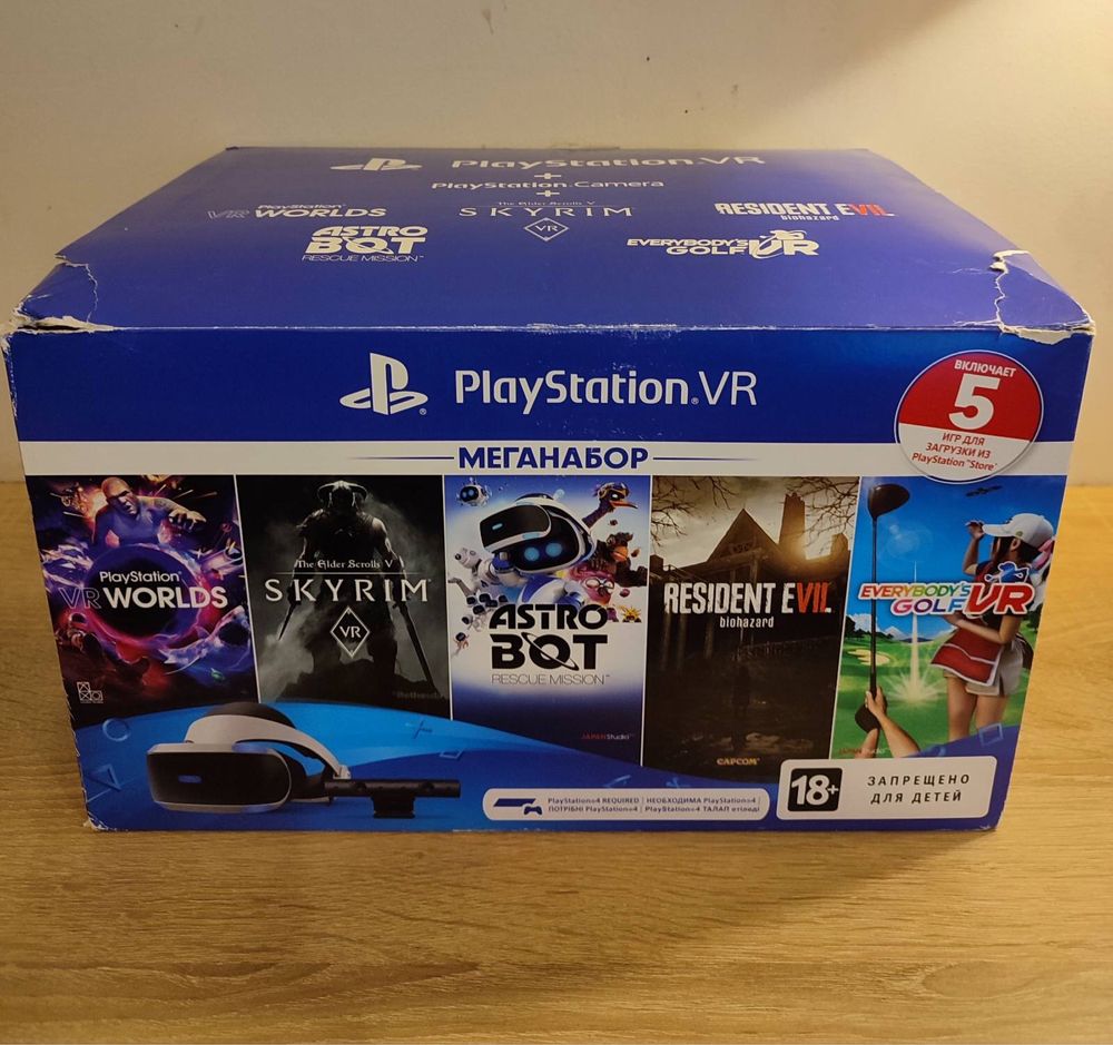 Продаю VR 2 шлем на PS4
