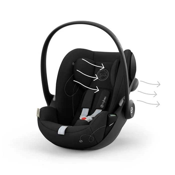 Espiro Miloo 4w1 wózek+ spacerówka + Cybex Cloud G+baza G obrotowa