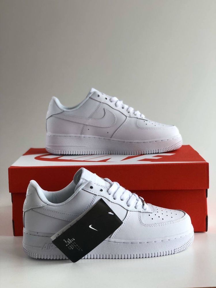 АКЦІЯ! Nike Air Force 1 low White найк аир форс | 36-45