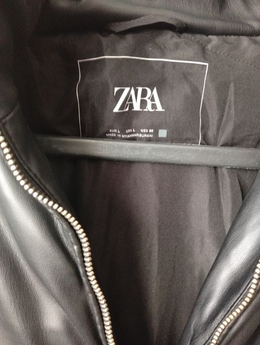 Зимова жіноча куртка Zara орігінал.