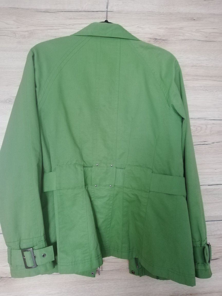 Kurtka zielona wiosenna płaszcz Reserved