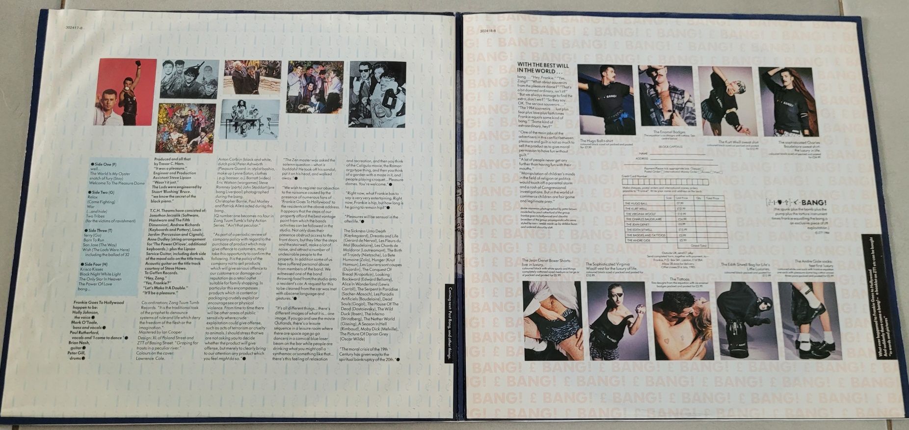 Frankie Goes To Hollywood - Welcome To The Pleasuredome 2LP  Eu.EX!