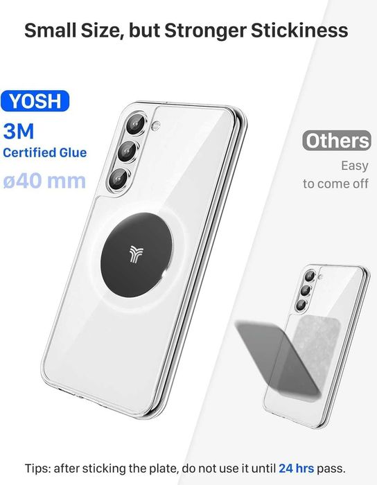 YOSH Magnetyczny Uchwyt na Telefon Samochodowy