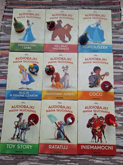 Audiobajki - książka z figurką ZESTAW 3