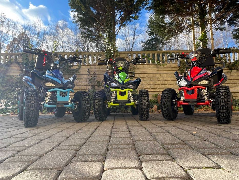 MINI QUAD 50 Predator Duże Koła Rozrusznik LEDY Oparcie Raty Dostawa