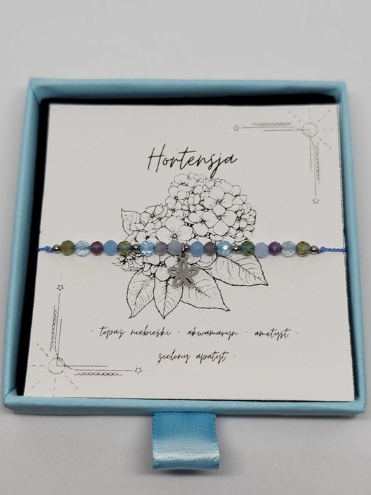 Bransoletka "Hortensja"