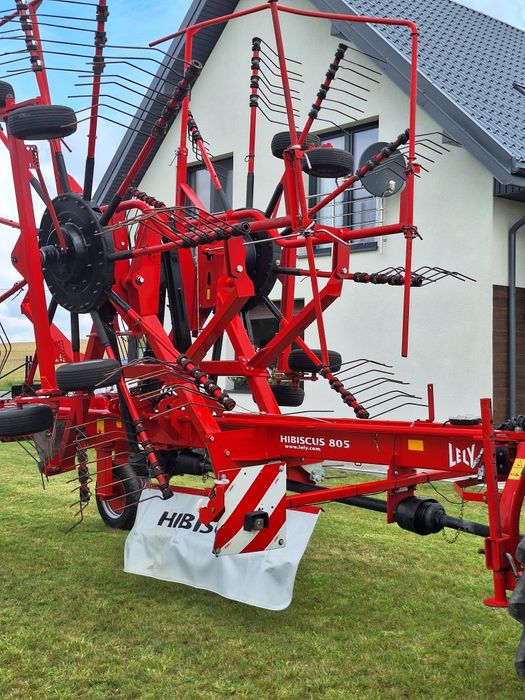 Zgrabiarka Lely Hibiscus 805 oryginał bdb stan kuhn pottinger claas