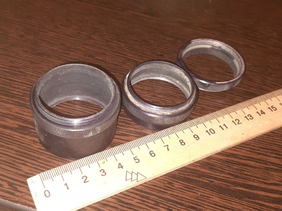 Фото удлинительные кольца комплект. Цена за все 3 шт.