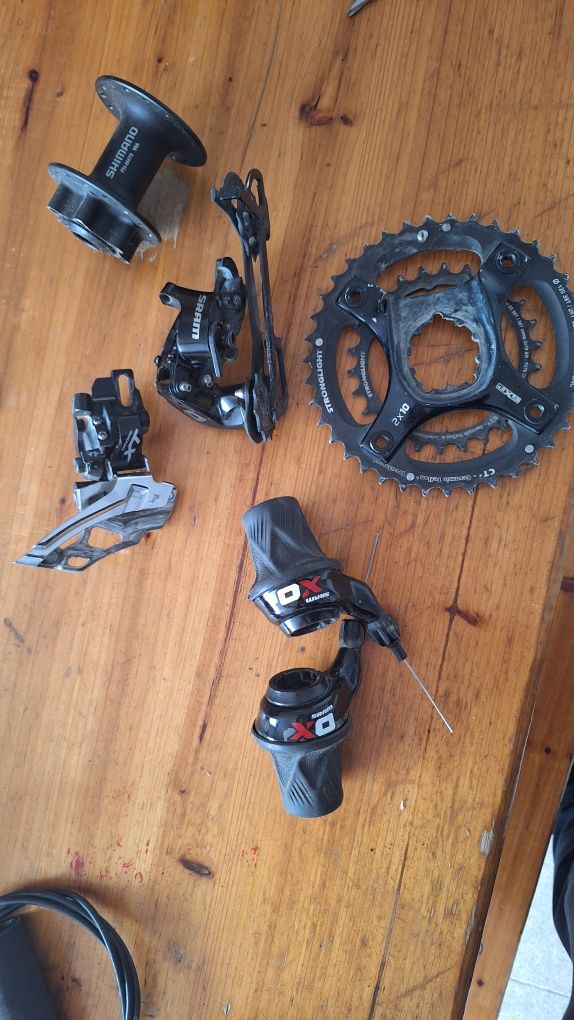 Material bicicleta BTT diverso