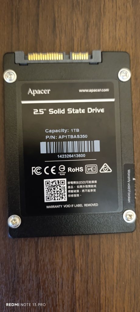 Apaser-SSD AS350 1TB