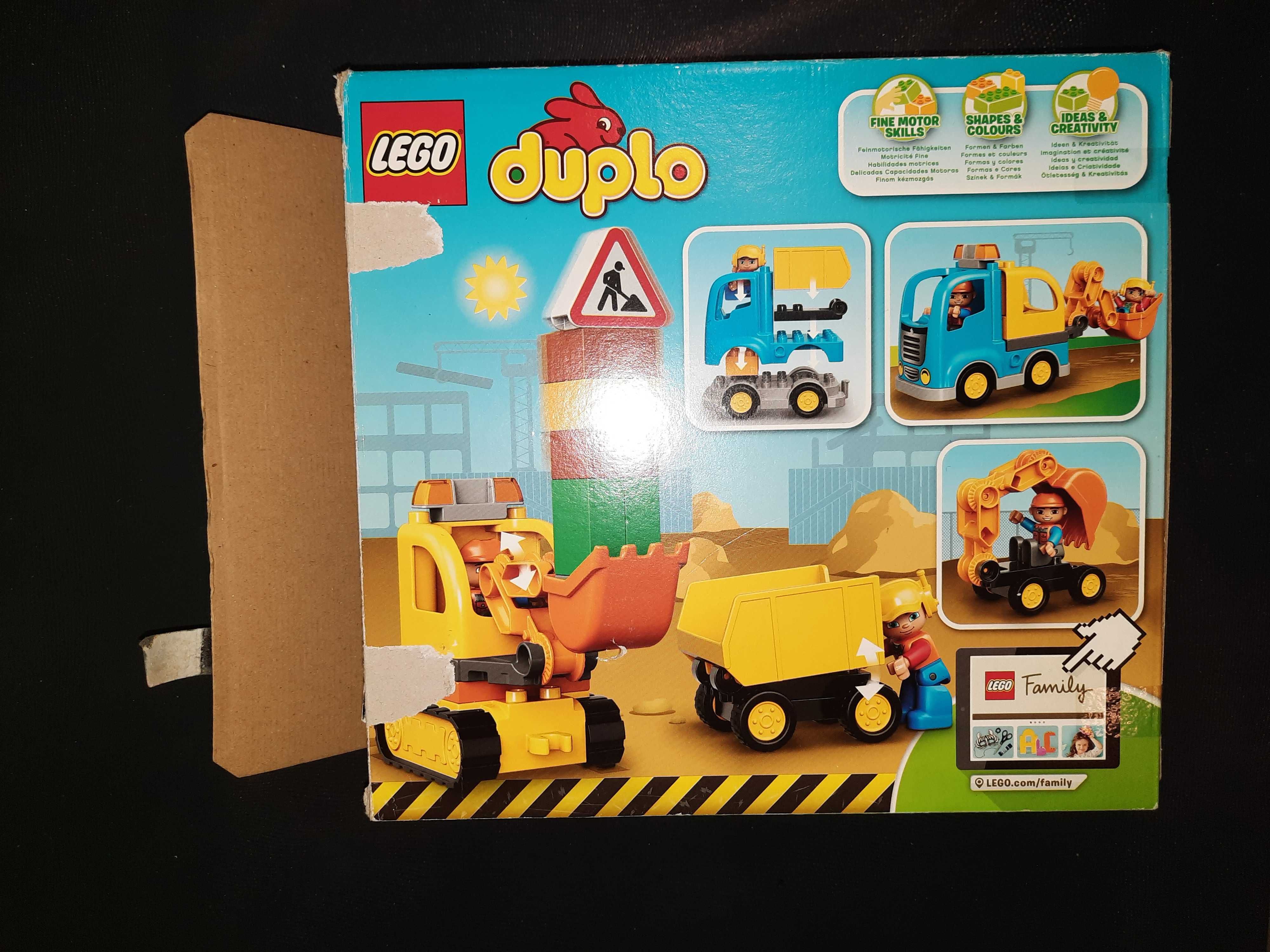 LEGO DUPLO 10812 Ciężarówka i koparka