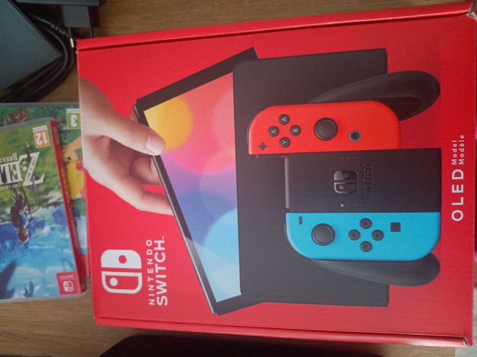 Konsola Nintendo Switch Oled zestaw