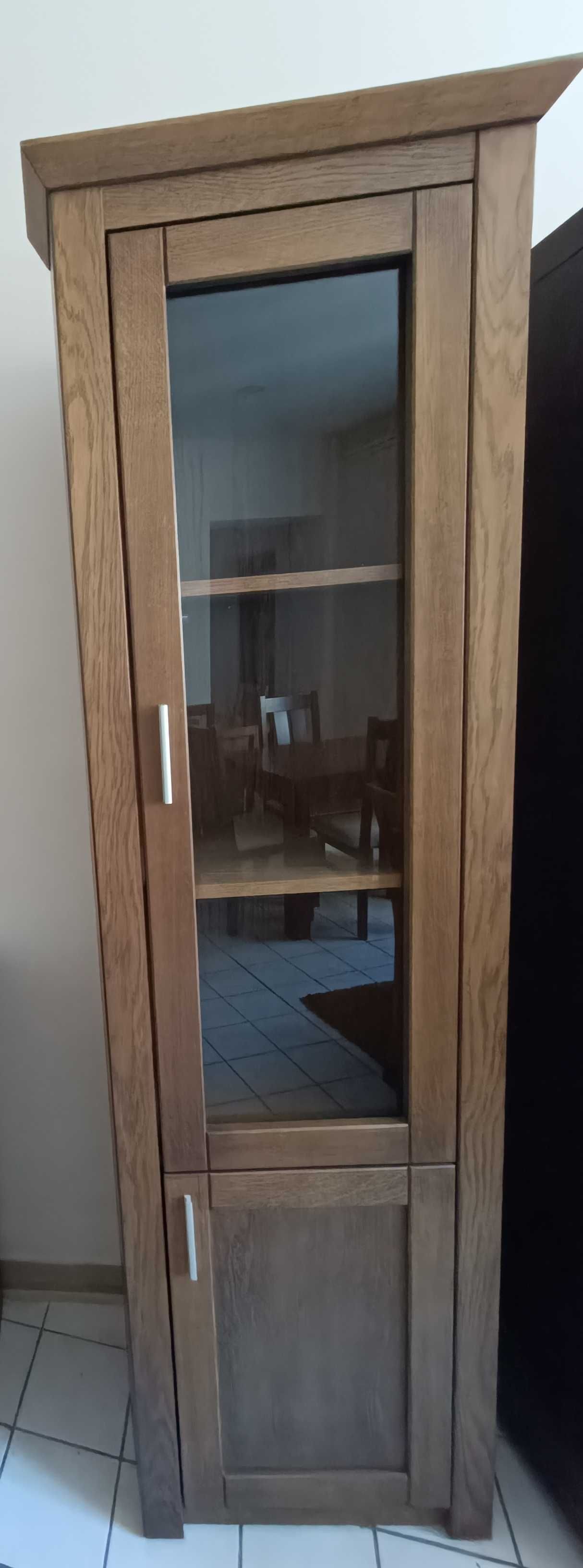 Fornir - komoda , regał , rogowa witryna. Nigdy nie używane.