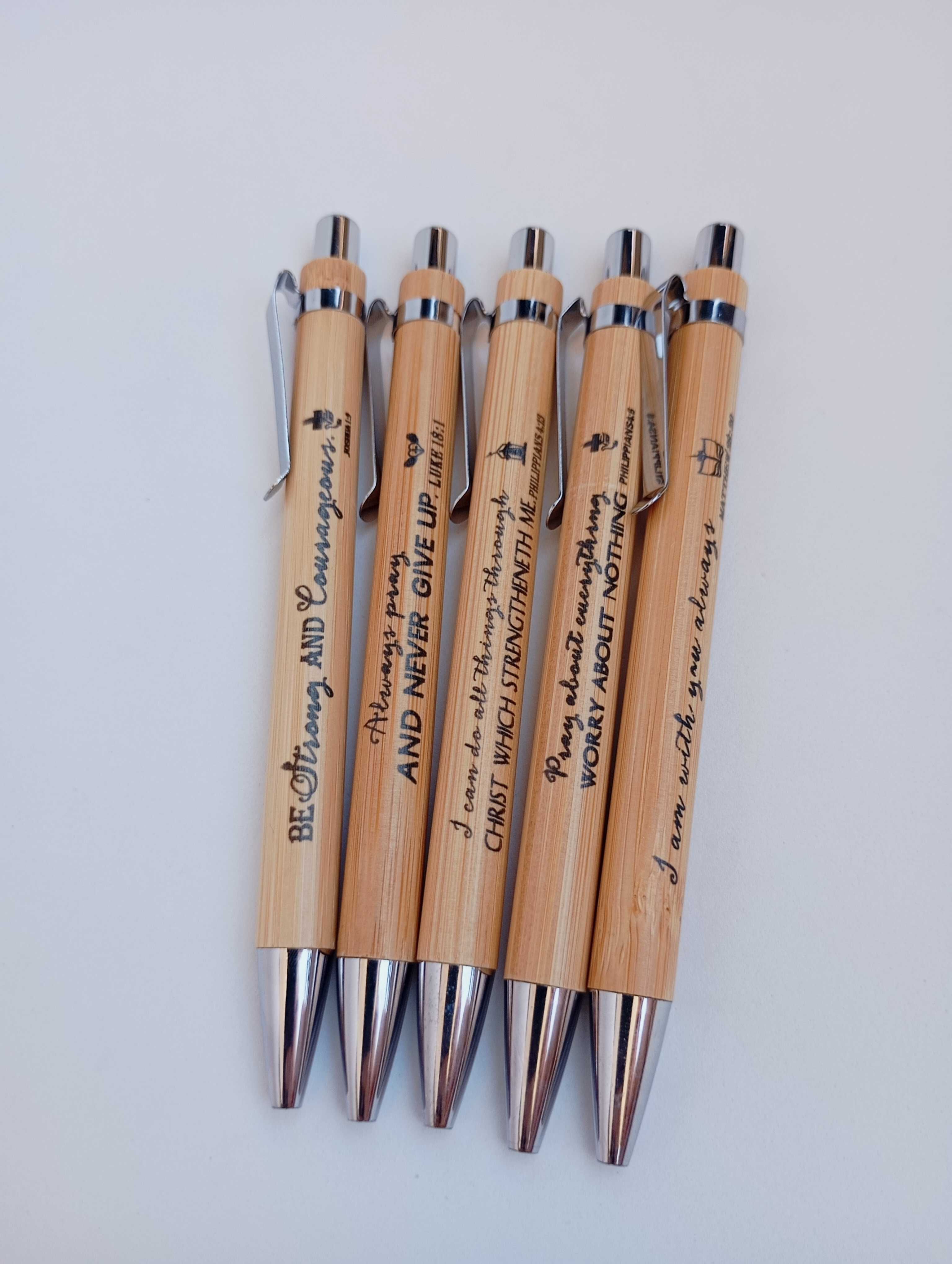 Canetas de Bambu
