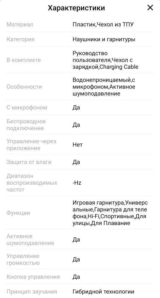 Бездротові навушники Smart TWS m90