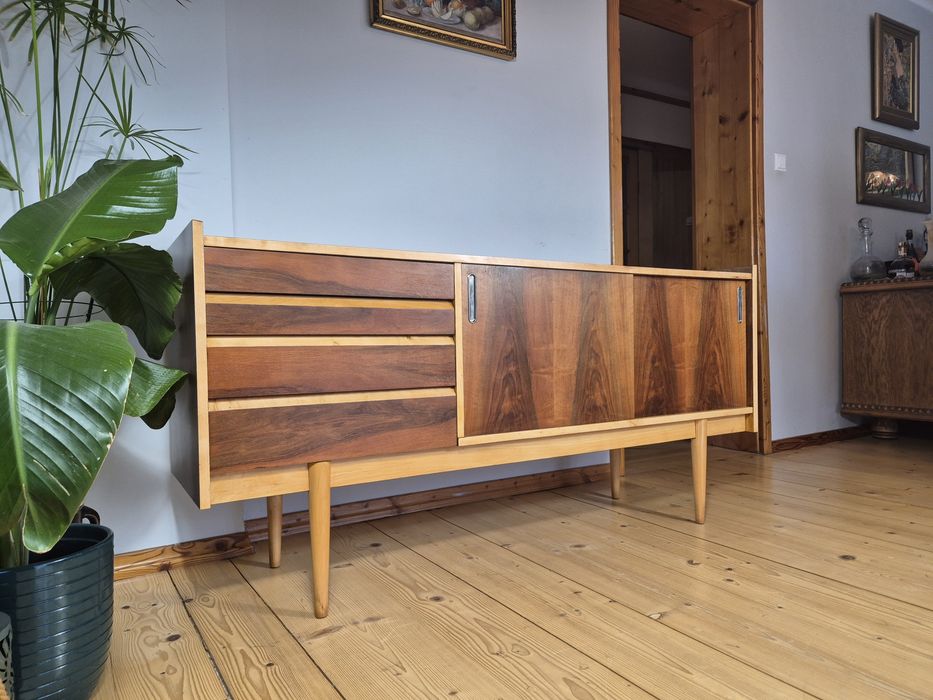 Komoda/sideobard Bytomskie Fabryki Mebli renowacji! PRL VINTAGE RETRO
