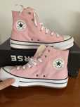 Tenis bota all star rosa plataforma converse NOVOS