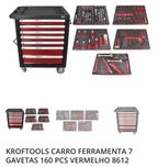 Carro de ferramenta completo com 160pcs Kroftools