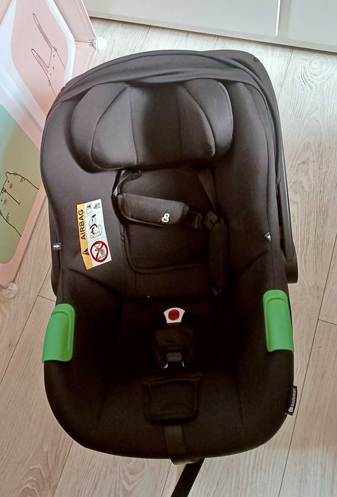 Wózek 3w1, gondola, spacerówka, nosidełko - złoty bardzo dobry stan