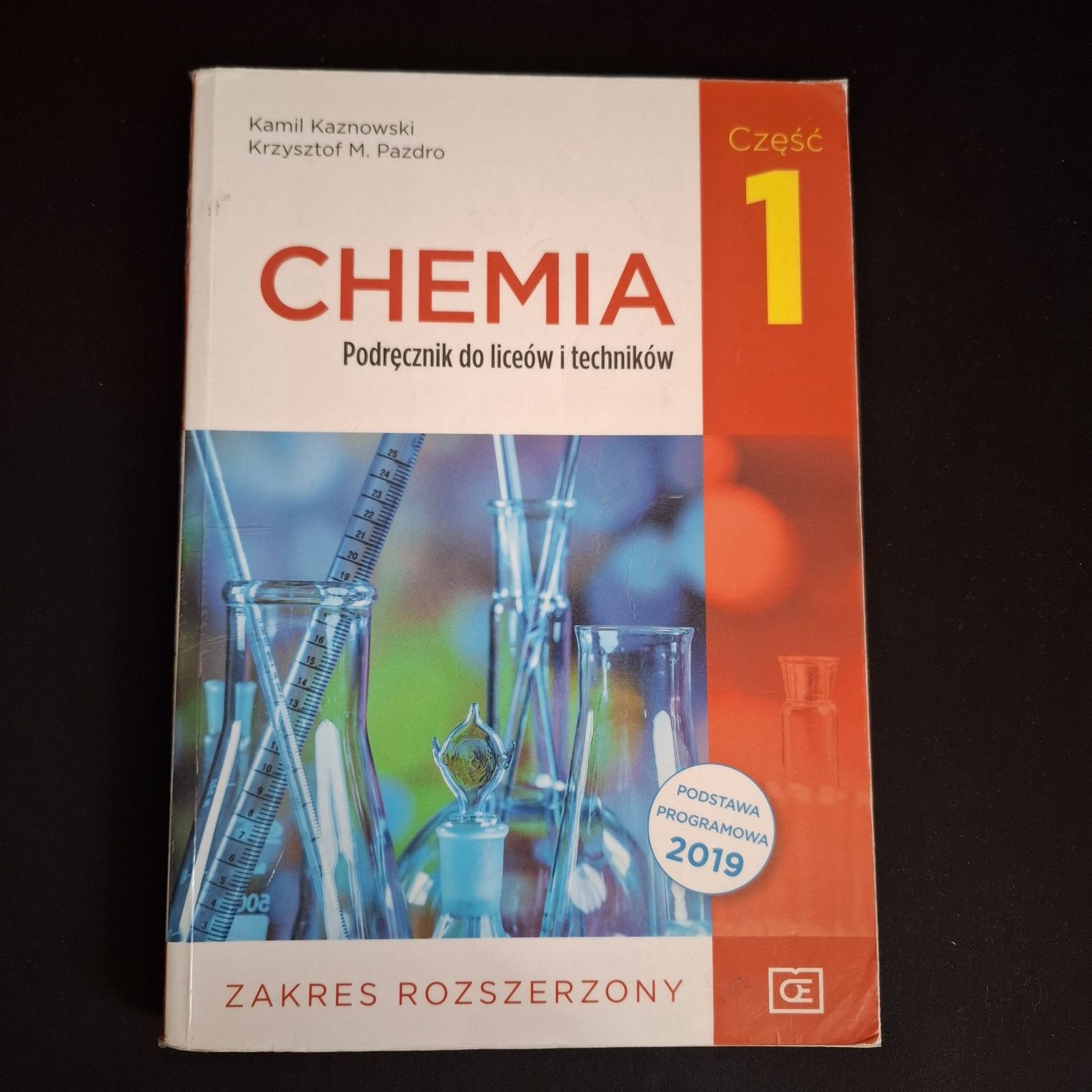 Chemia rozszerzona klasa 1 liceum/technikum