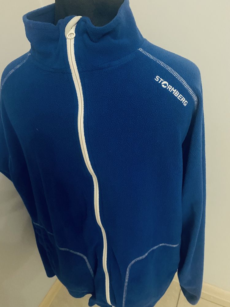 Stormberg polar zip fleece extra niebieska bluza polar męska r.XXL