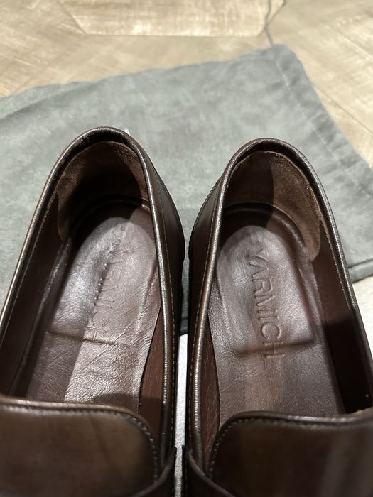 Лоферы коричневые Yarmich boss