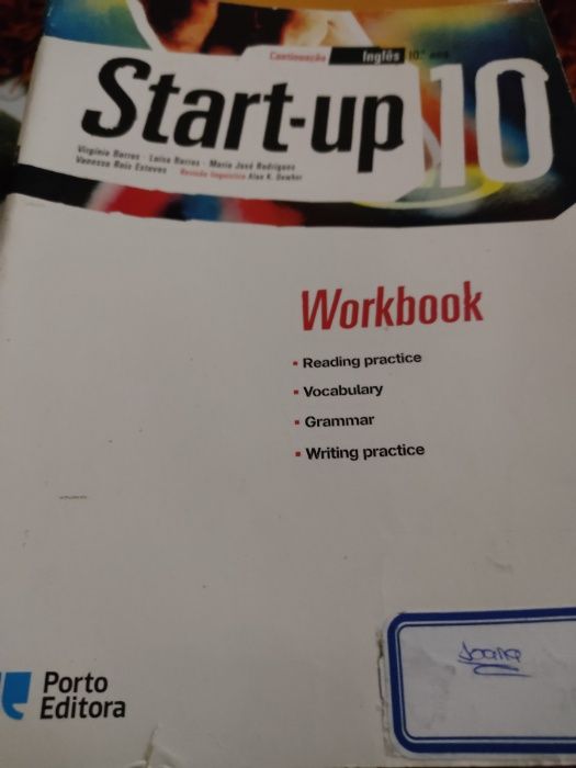Livro escolar de Inglês + Caderno de Fichas 10º Ano