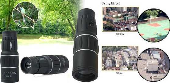 монокуляр bushnell 16×52 powerview монокль, підзорна труба