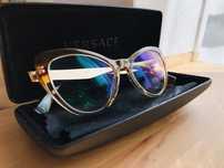Oryginalne kocie okulary korekcyjne Versace