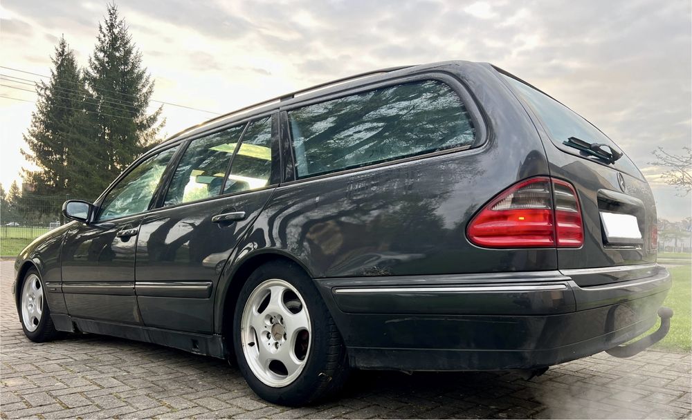 Mercedes w210 c280 M112 V6 manual Avangarde Kombi s210 xenon CZĘŚCI