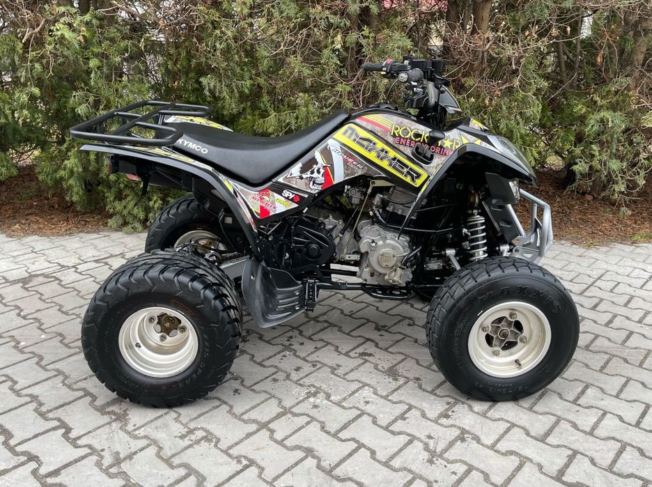KYMCO MAXXER 250 Homologacja L7e 2010r ZADBANY Quad ATV