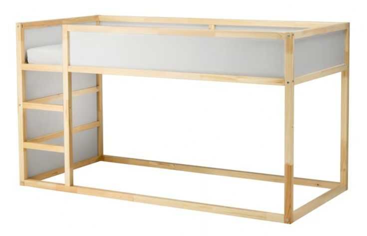 łóżko pietrowe IKEA KURA