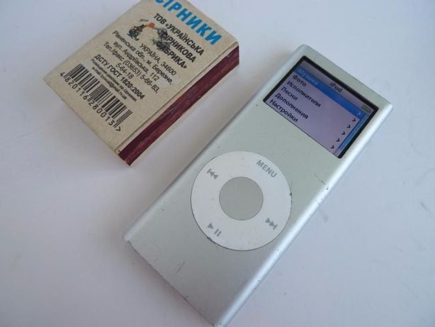 Плеер Apple iPod nano, 4G, A1199, из Англии.Чехол.