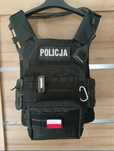 Kamizelka taktyczna Plate Carrier Policja molle + wkłady nowa !