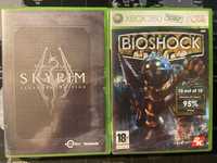 Gra Skyrim Legendary Edition + Bioshock XBOX 360 X360