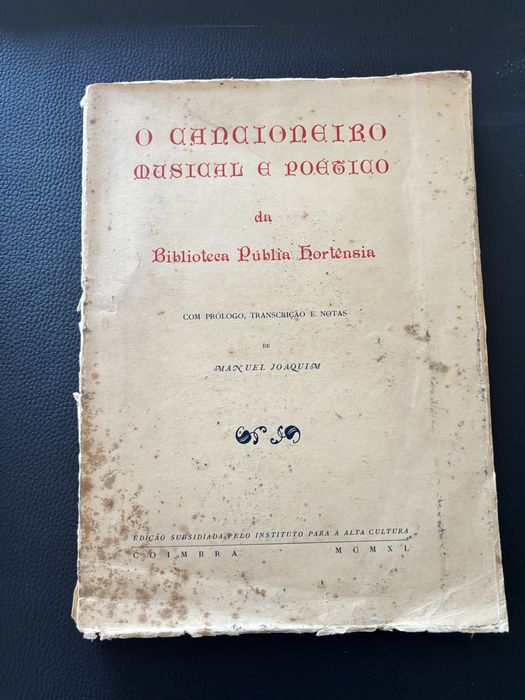 Cancioneiro musical e poético da Biblioteca Públia Hortênsia